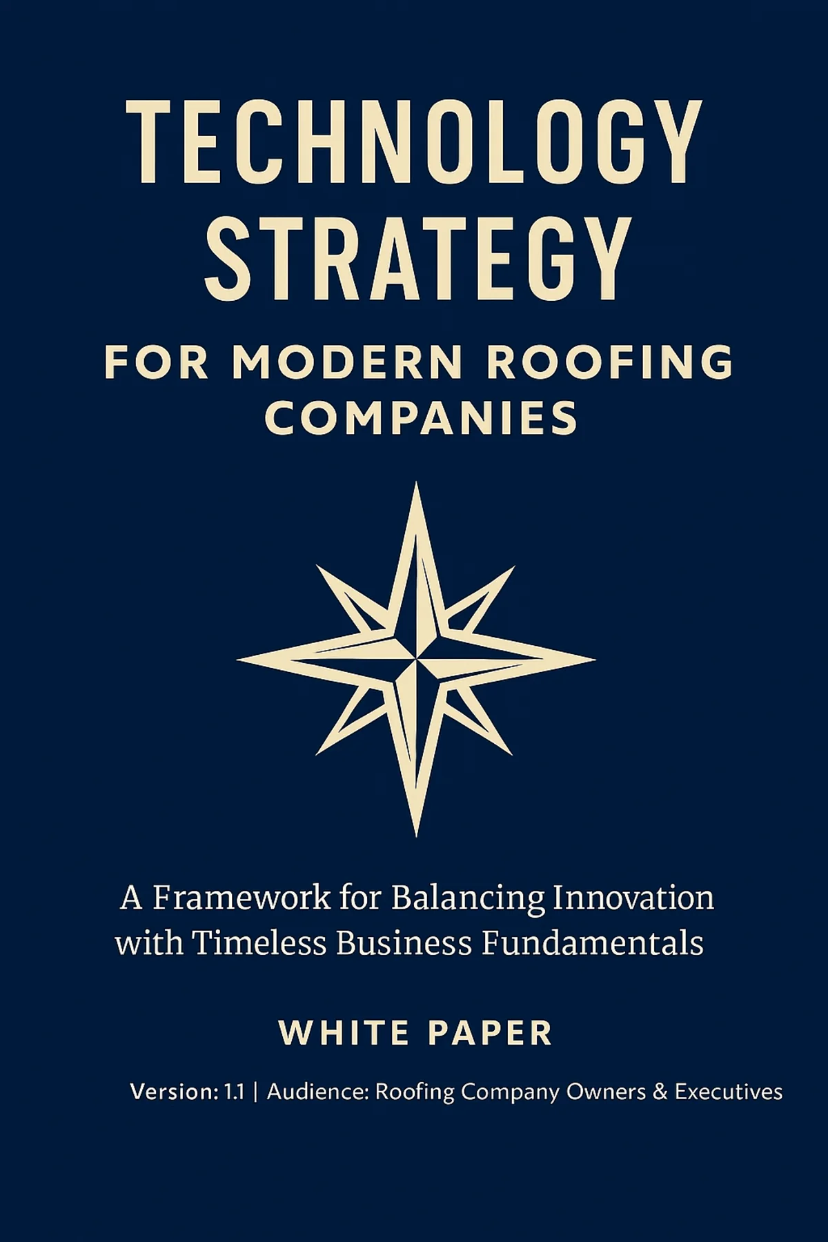 Technology Strategy for Modern Roofing Companies Cover